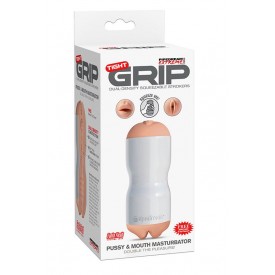 Мастурбатор вагина-ротик Pipedream Extreme Toyz Tight Grip Pussy & Mouth